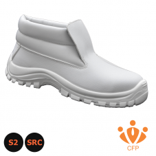 Mocassin Haut AGRO Blanc -...