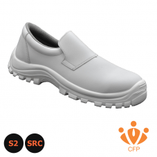 Mocassin AGRO Blanc - Coque...